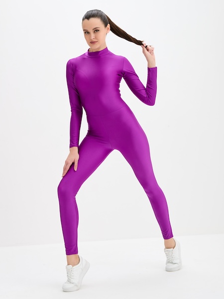 Комбинезон спортивный взрослый на молнии (бифлекс)